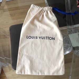 Louis Vuitton dust bag 15x9 inches